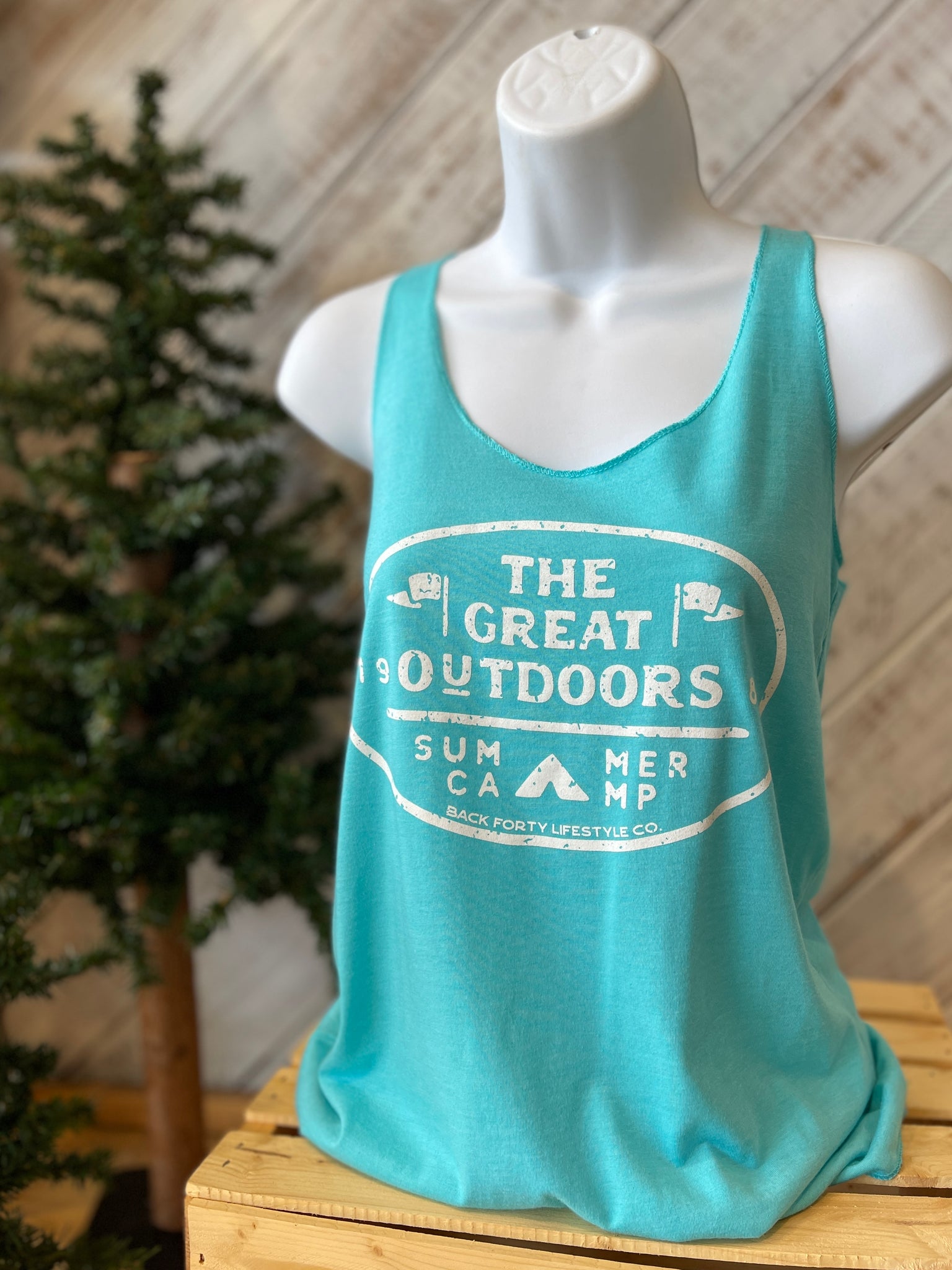 The Great Outdoors Semi-Fitted Tank - Ladies