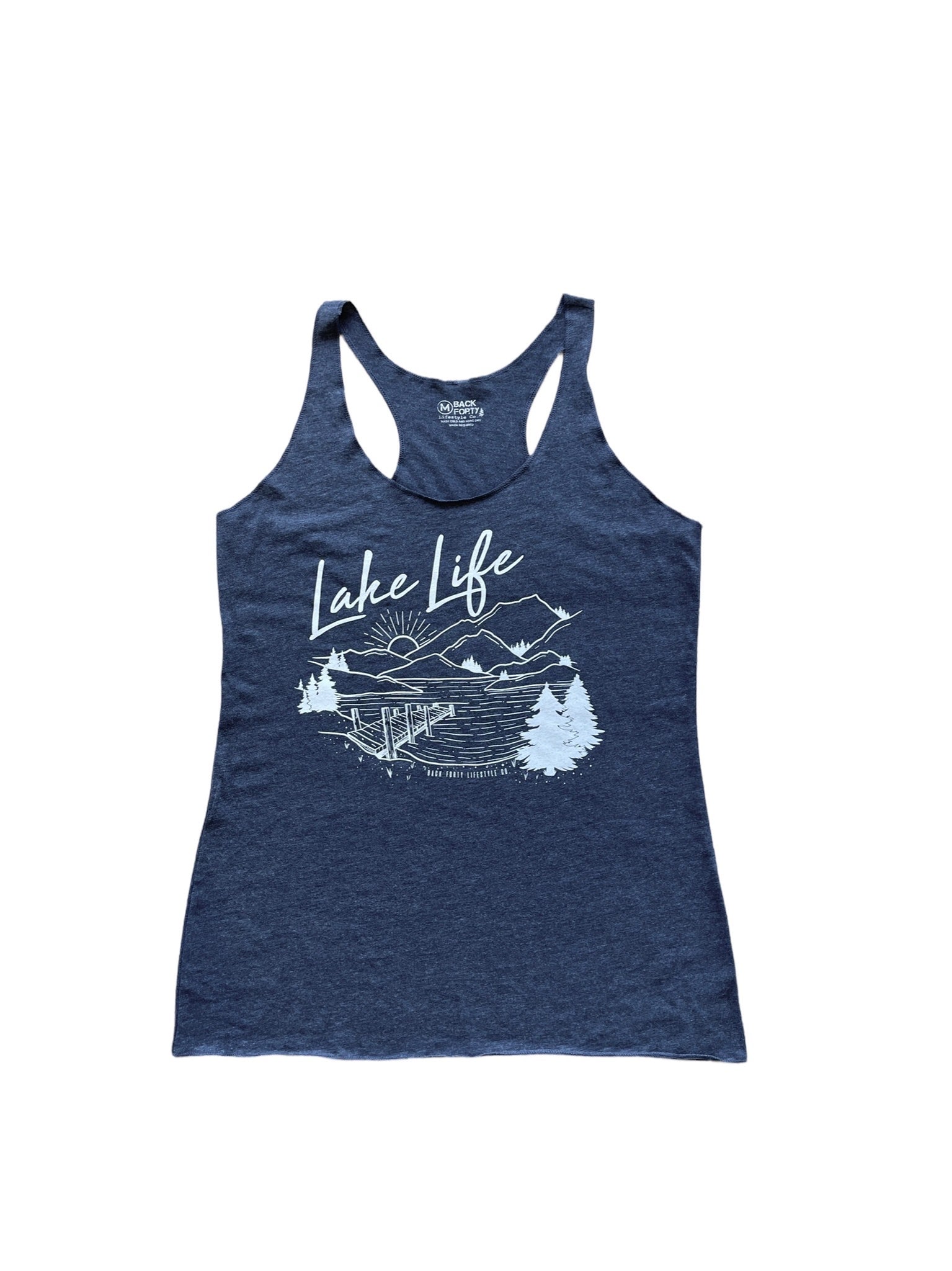 Lake Life Semi-Fitted Tank - Ladies