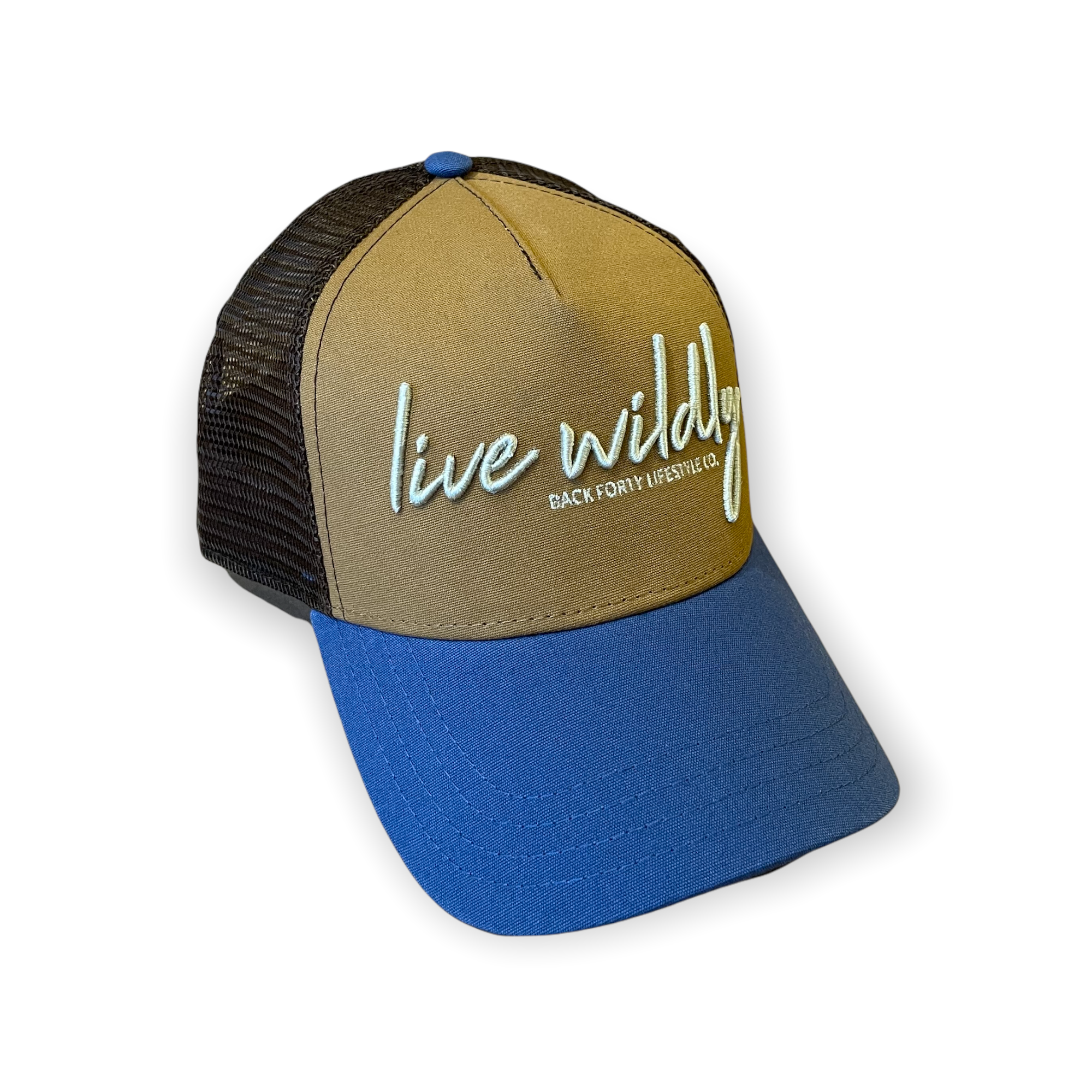 Live Wildly Embroidered Hat